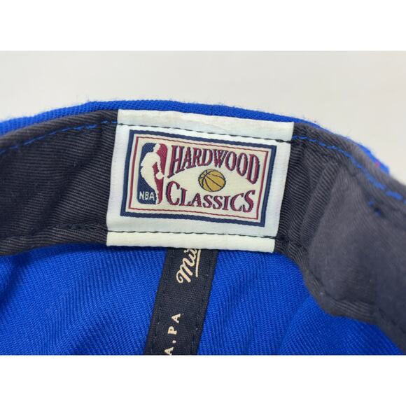 Mitchell & Ness Philadelphia 76ers Snapback Hat NBA Hardwood Classics - Picture 7 of 9